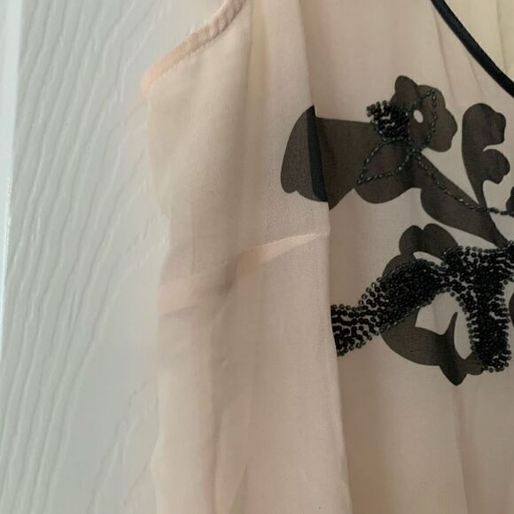 Express | Sheer Embellished Top - Picture 4 of 10